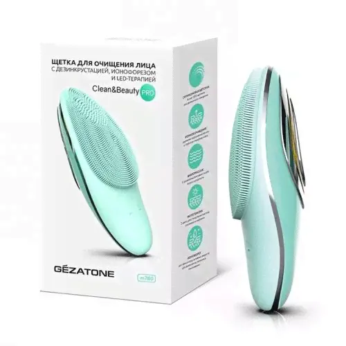 Жезатон Гезатон Микротоковый массажер для лица Clean&Beauty Pro m780, Gezatone (Gezatone, Очищение и пилинг лица)-0