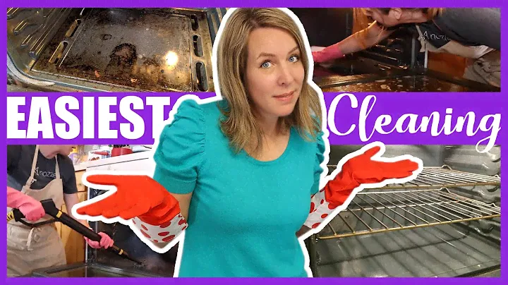 How to Clean your Oven in Under 30 Minutes!!