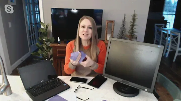 Набор Screen Mom из 2 чистящих средств для очков и экрана телефона на QVC